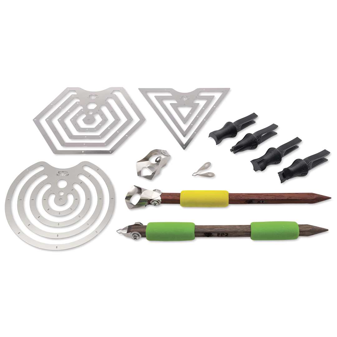 Open in modal - DiamondCore Geo Point Carving Tools - Set of 9