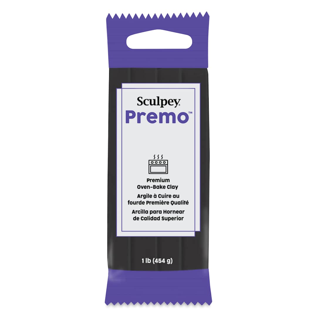 Open in modal - Sculpey Premo - 16 oz, Black