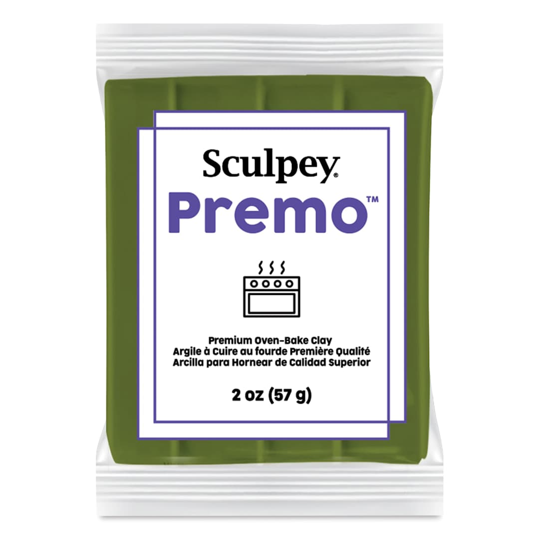 Open in modal - Sculpey Premo - 2 oz, Spanish Olive