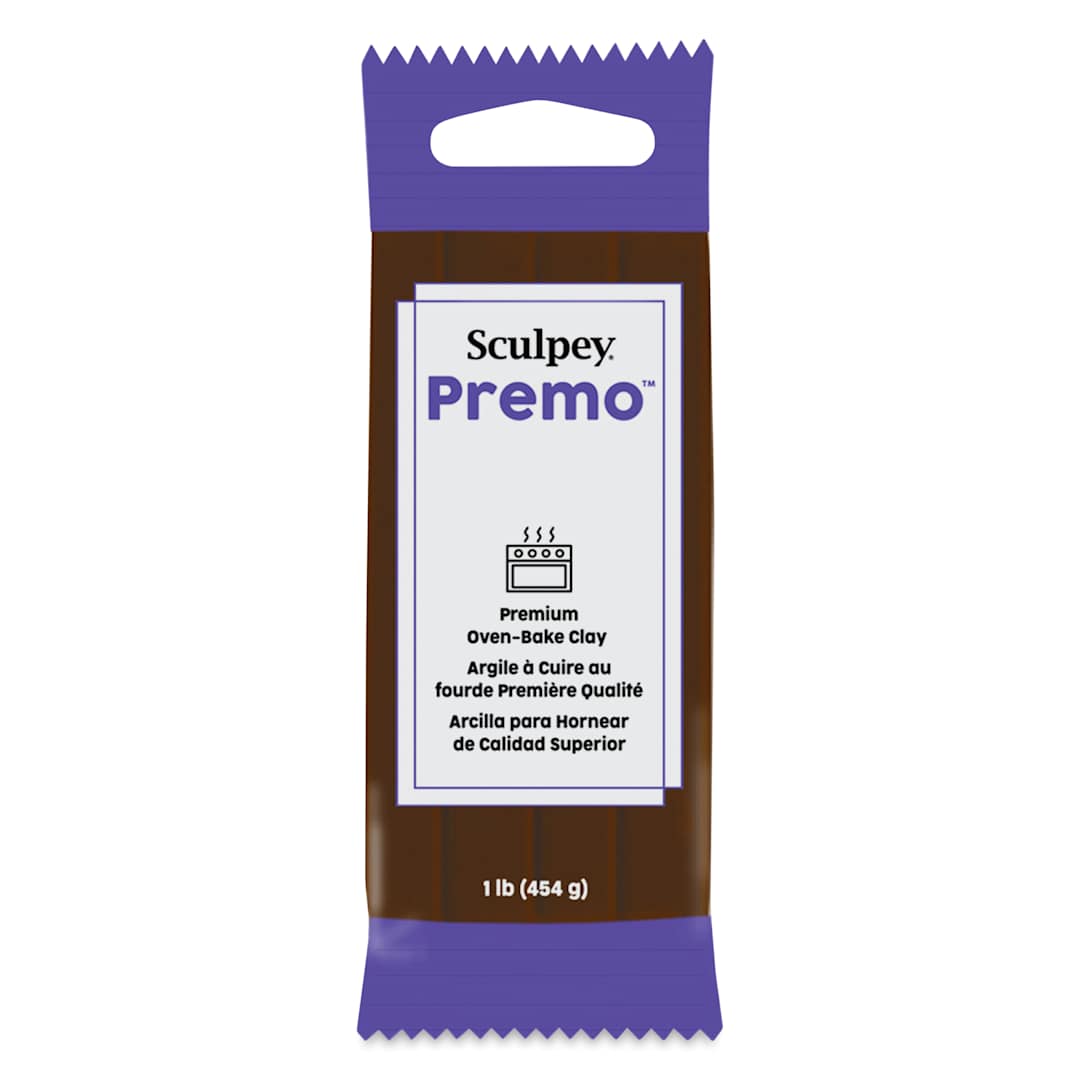 Open in modal - Sculpey Premo - 1 lb, Burnt Umber