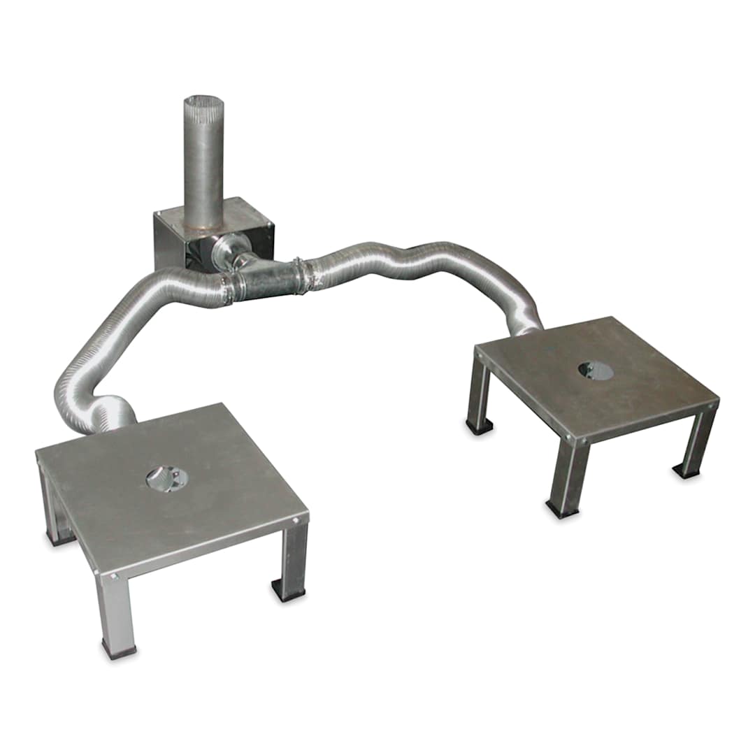 Open in modal - L&L Vent-Sure Downdraft Vent System - Vent Doubler