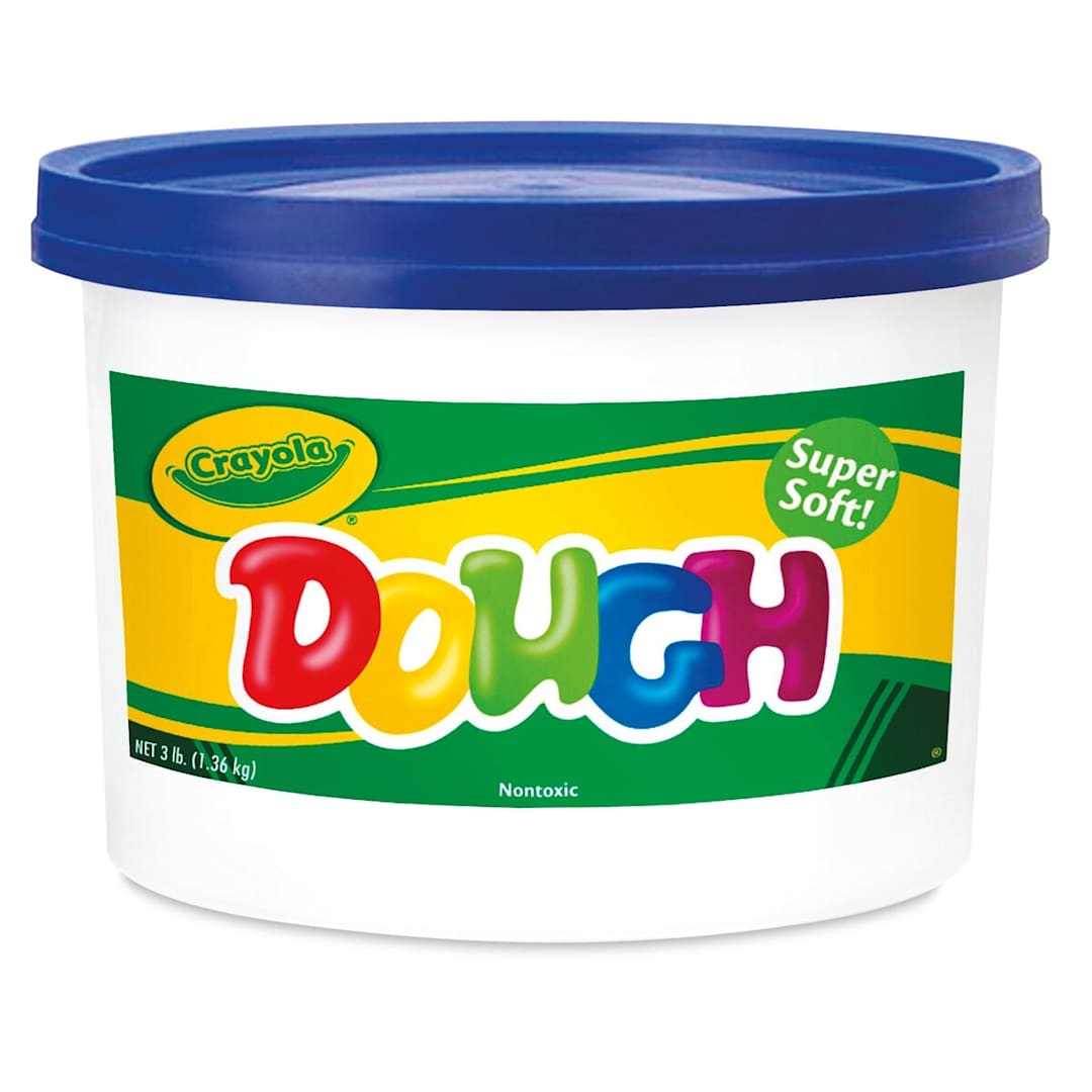 Open in modal - Crayola Dough - 3 lb, Blue, front of the packaging