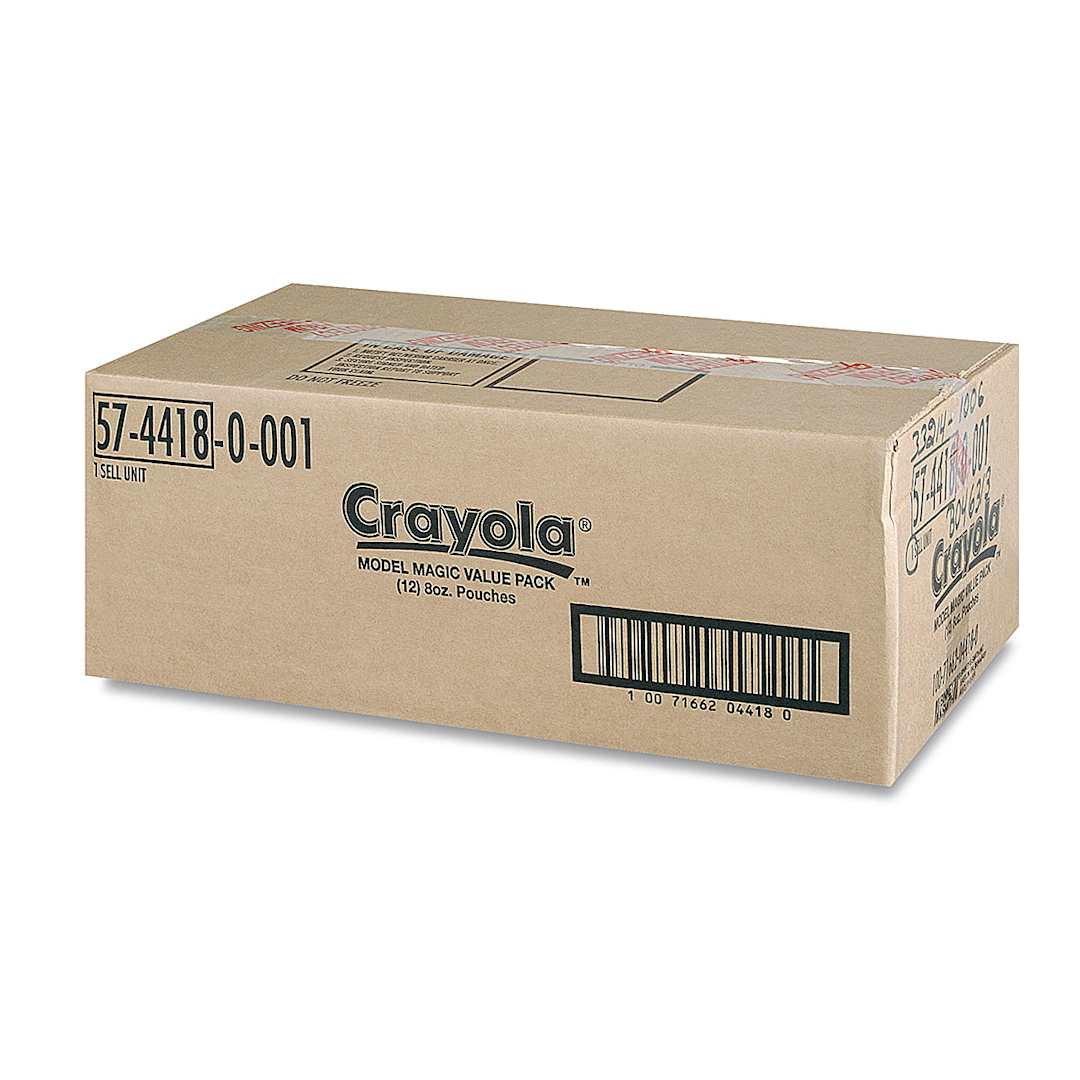 Open in modal - Crayola Model Magic - Value Pack, White, 8 oz, Pkg of 12 - front of packaging