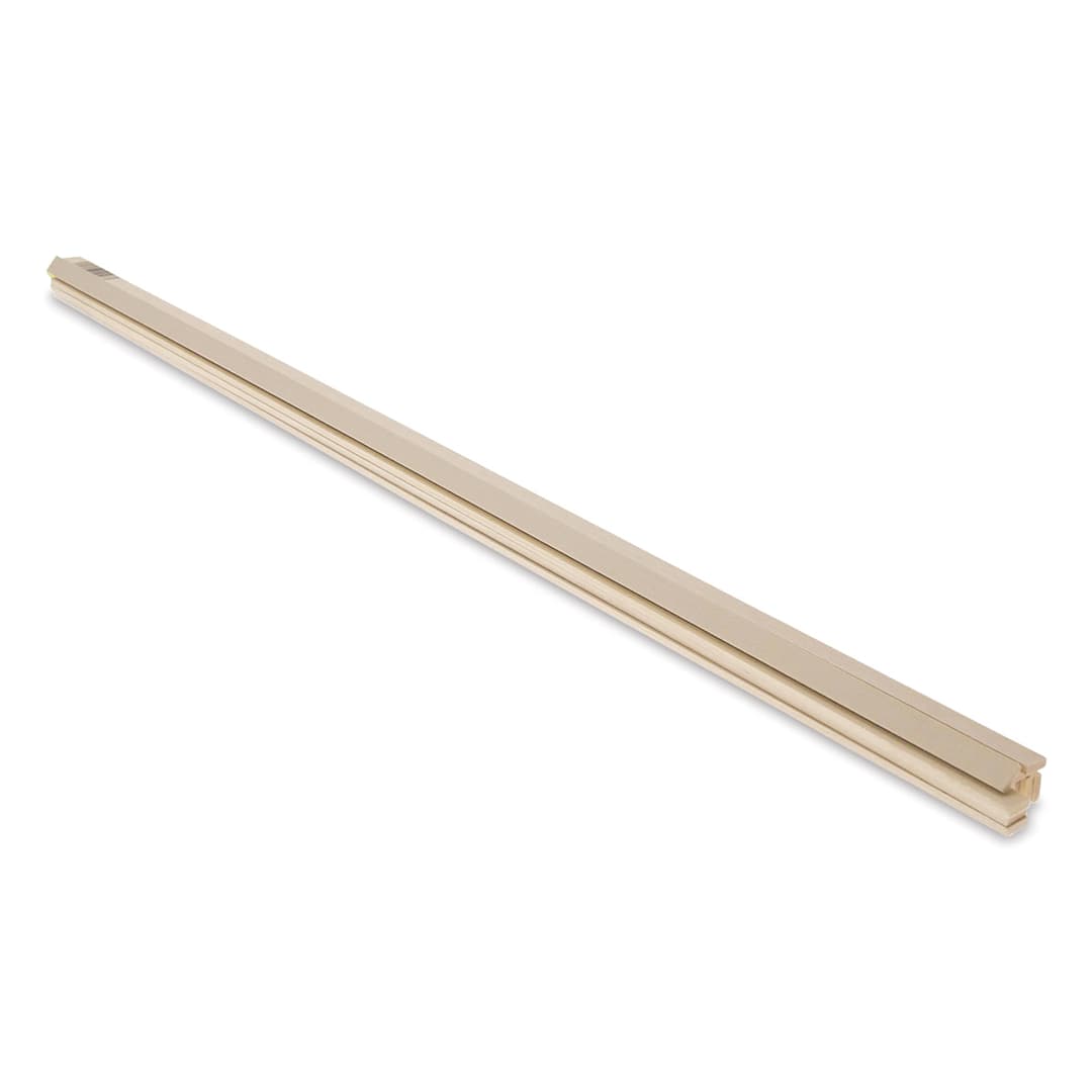 Open in modal - Midwest Products Basswood Strips - 10 Pieces, 1/8" x 3/8" x 24" (end view)