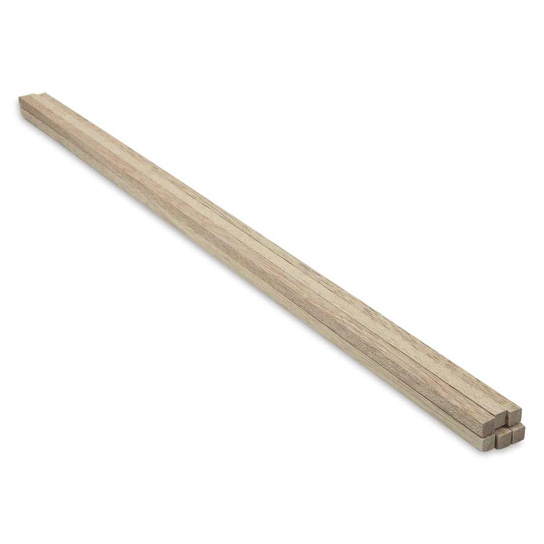 Open in modal - Midwest Products Balsa Wood Strips - 6 Pieces, 1/2" x 1/2" x 36"