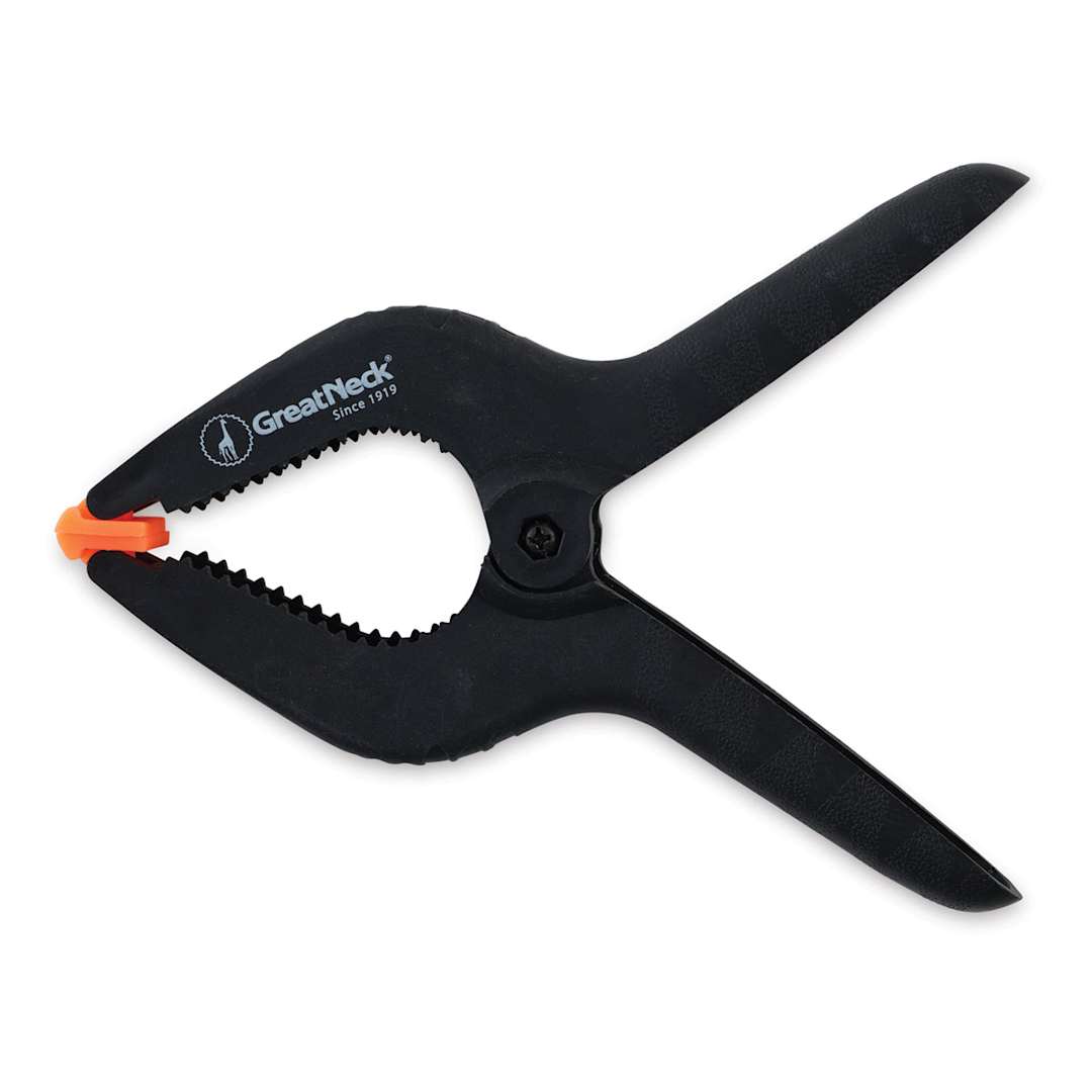Open in modal - Great Neck Spring Clamp - Side view of 3" Clamp