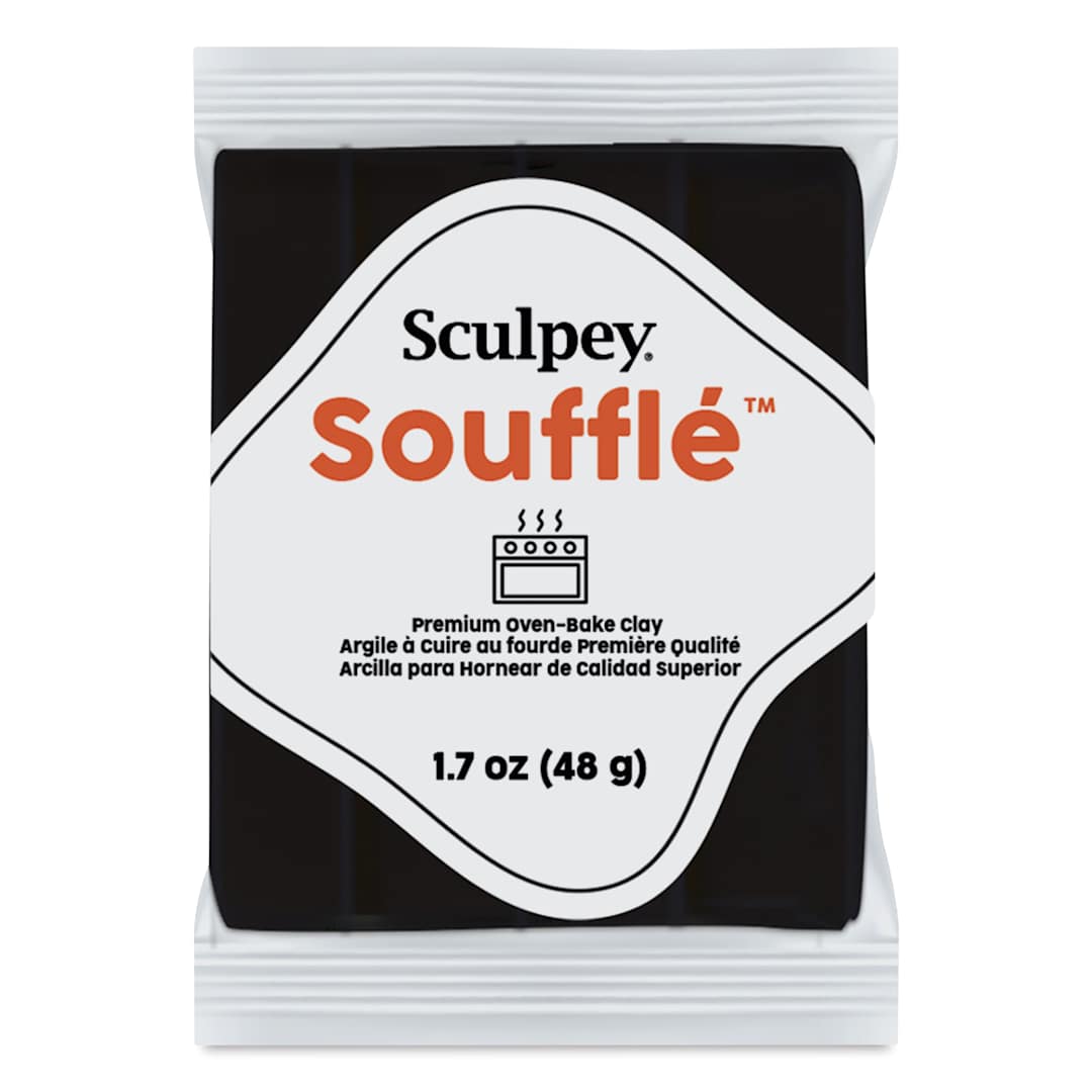 Open in modal - Sculpey Souffle - Poppy Seed, 1.7 oz Bar