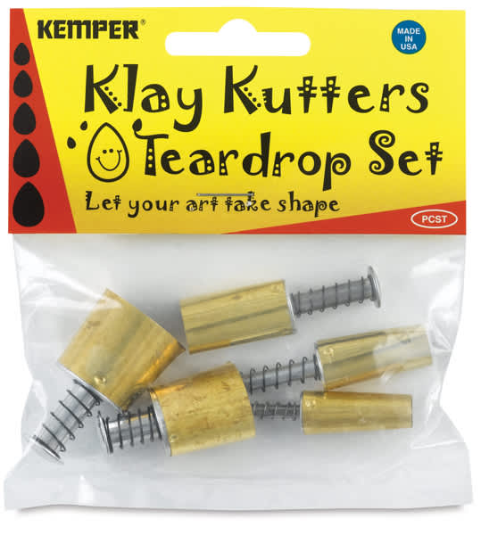 Open in modal - Set of 5 Cutters, Teardrop