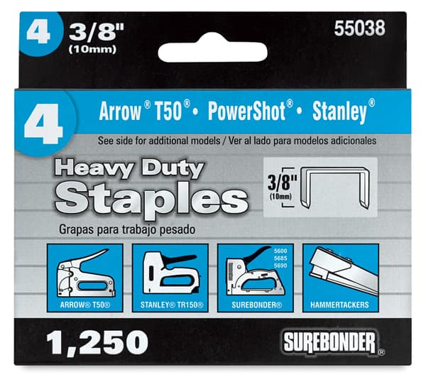 Open in modal - Heavy Duty No. 4 Staples - Front of package