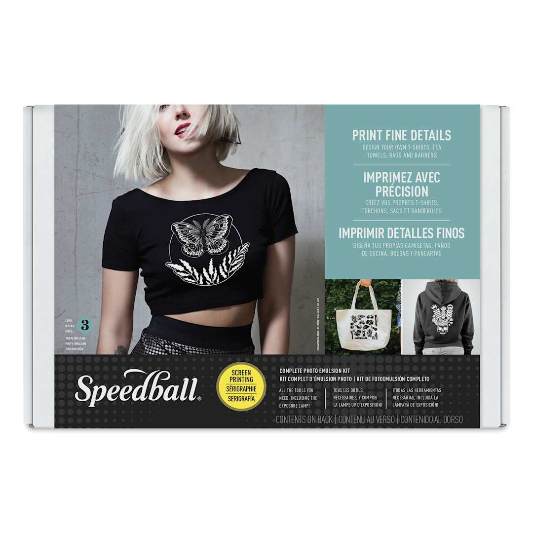 Open in modal - Speedball Complete DIY Screen Printing Kit - front of packaging