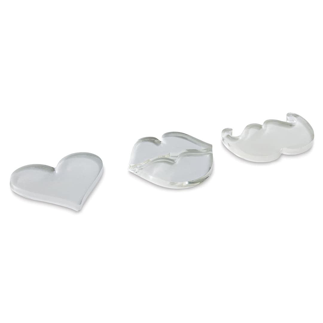 Open in modal - Gel Press Petite Printing Plates - Lovely Day, Set of 3