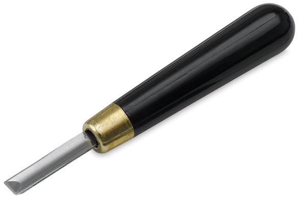 Open in modal - RGM Linoleum Knives -Left Angle view of Chisel 309