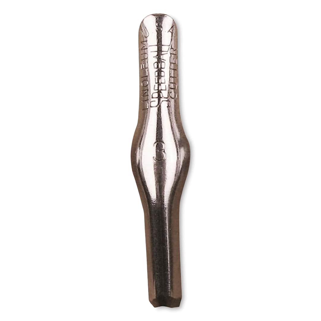Open in modal - Speedball Linoleum Cutter - Pkg of 12, No. 3 Small U Gouge