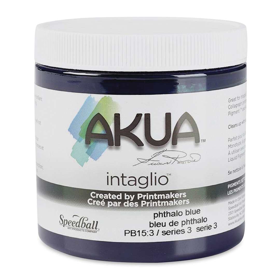 Open in modal - Akua Intaglio Ink - Phthalo Blue, 237 ml