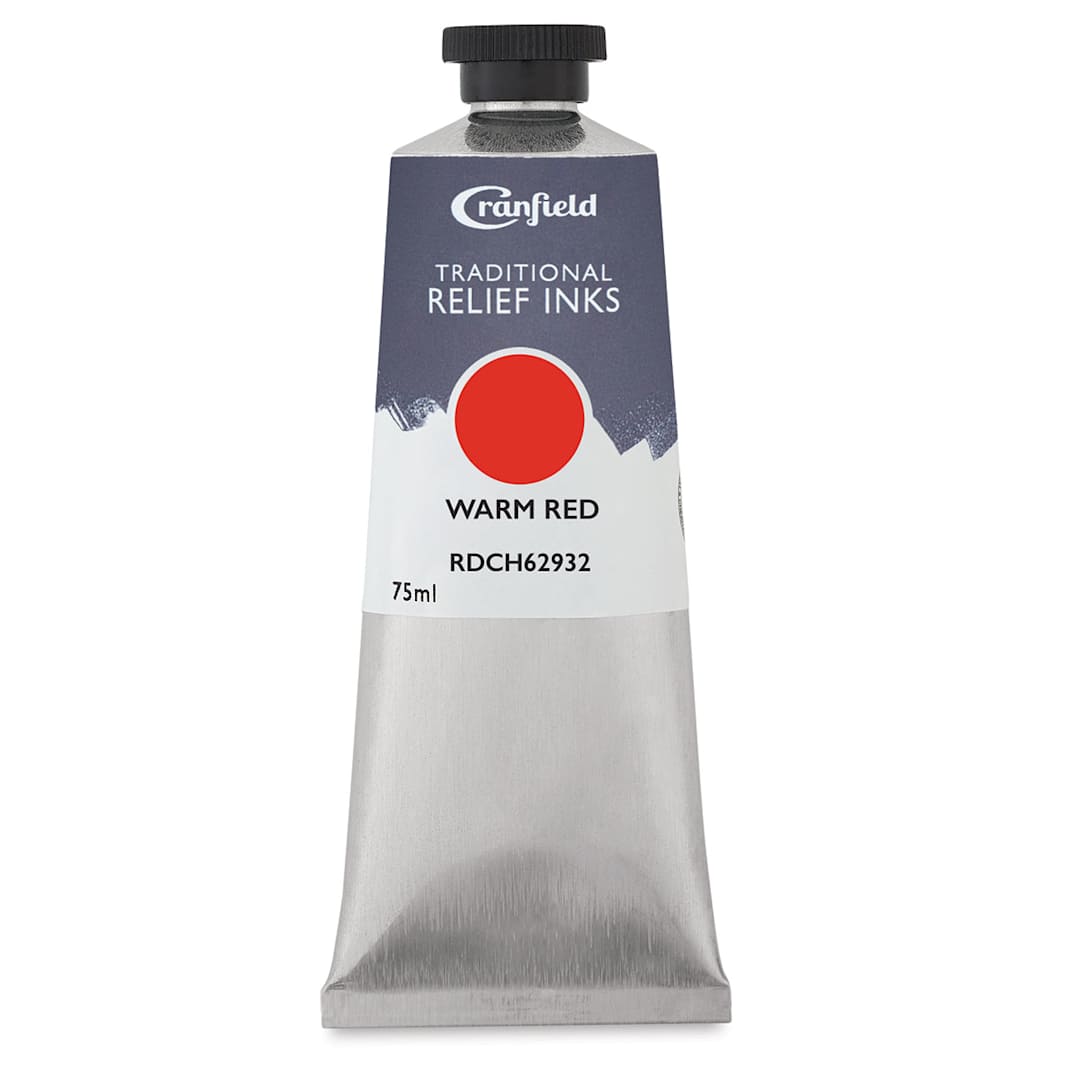 Open in modal - Cranfield Traditional Relief Ink - Warm Red, 75 ml