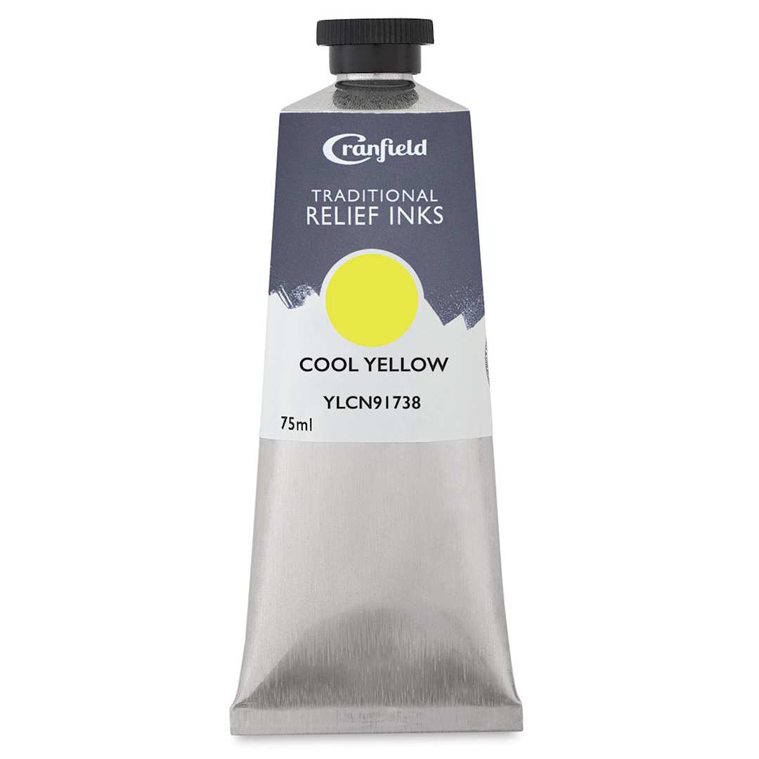 Open in modal - Cranfield Traditional Relief Ink - Cool Yellow, 75 ml
