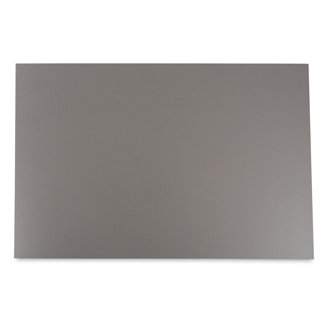 Open in modal - Blick Battleship Gray Linoleum - 12" x 18", Unmounted