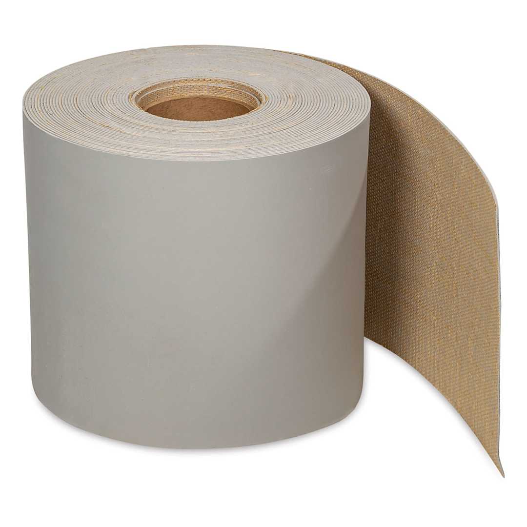 Open in modal - Blick Battleship Gray Linoleum - Roll, 12" x 90 ft, Unmounted