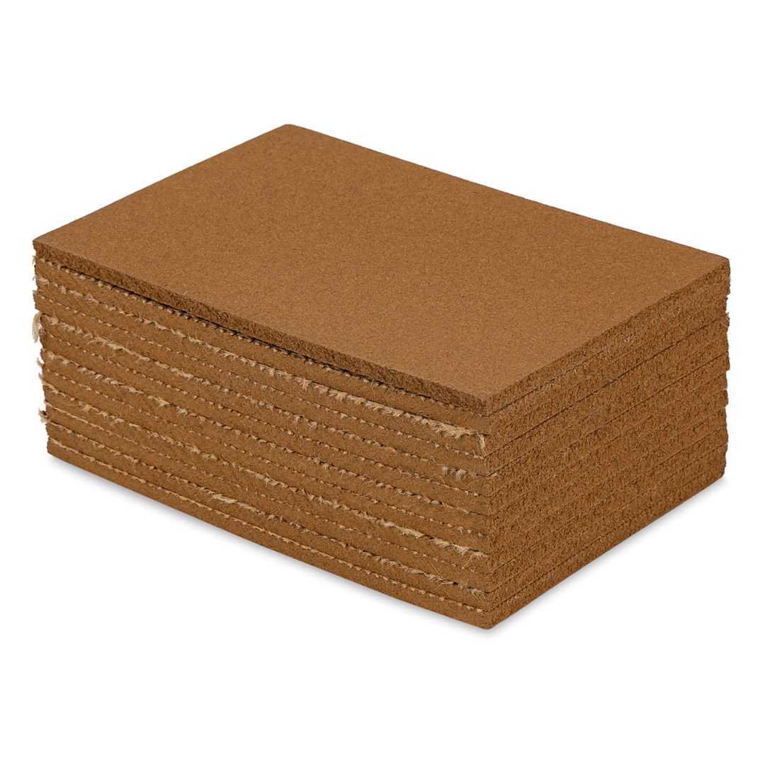 Open in modal - Blick Wonder-Cut Linoleum - Pkg of 12, 5" x 7", Unmounted