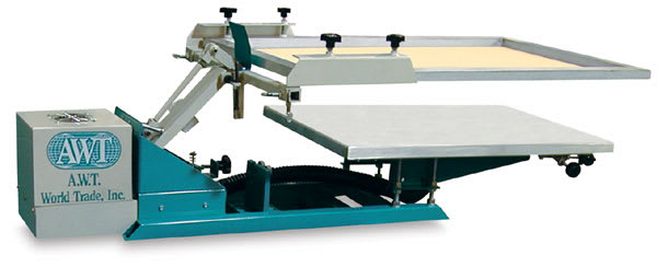 Open in modal - AWT Screen-Eze Screen Printing System - side view
