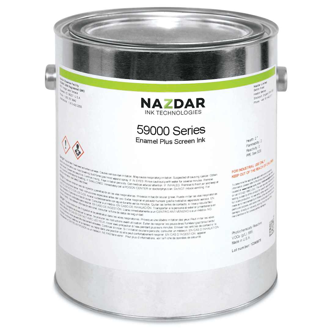 Open in modal - Naz-Dar 59-000 Series Gloss Enamel - Medium Yellow, 1 kg