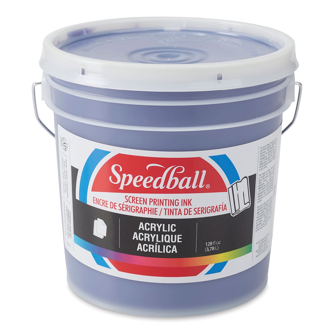 Open in modal - Speedball Permanent Acrylic Screen Printing Ink - Violet, Gallon