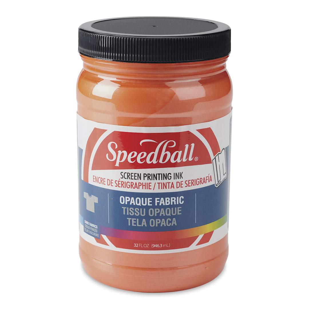 Open in modal - Speedball Fabric Screen Printing Ink - Sherbert (Opaque), 32 oz, Jar