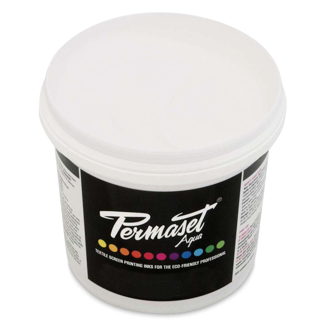 Open in modal - Permaset Aqua Print Paste - Front view of Liter Tub