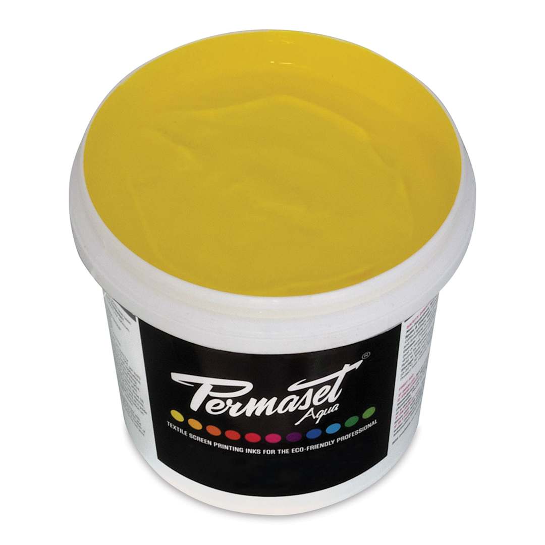 Open in modal - Permaset Aqua Fabric Ink - Process Yellow, Liter