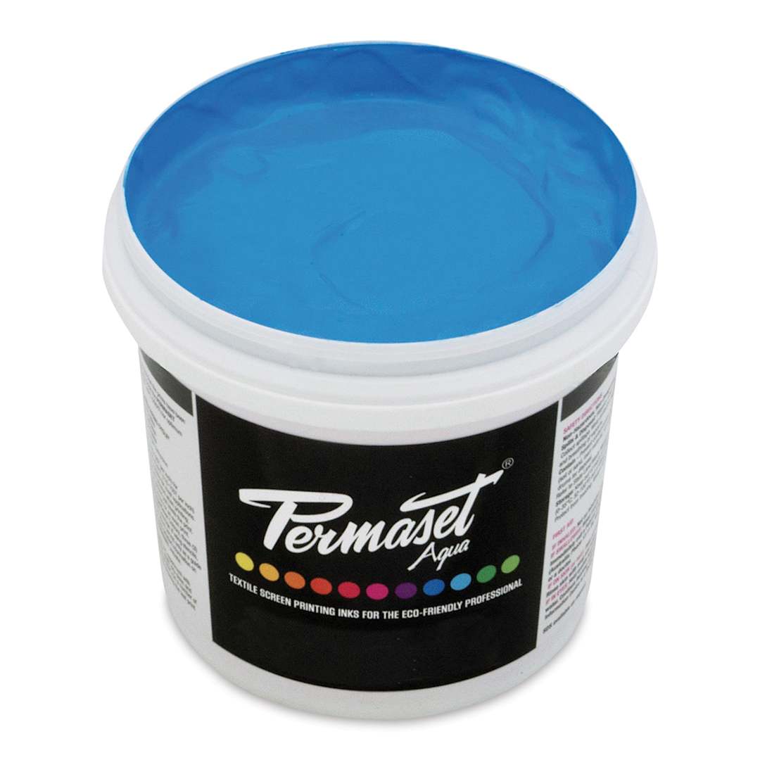 Open in modal - Permaset Aqua Fabric Ink - Light Blue, Liter