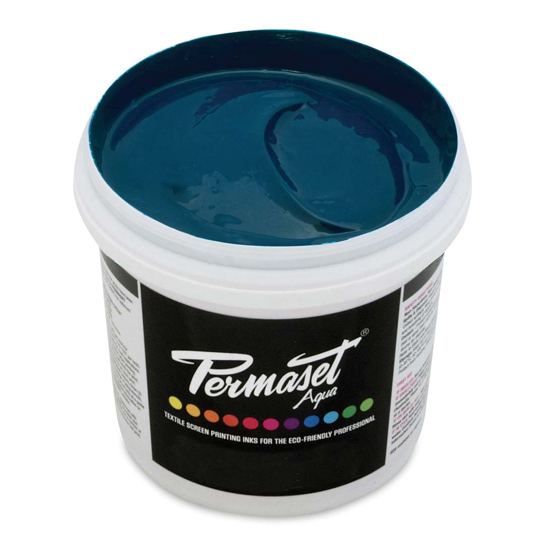 Open in modal - Permaset Aqua Fabric Ink - Turquoise, Liter