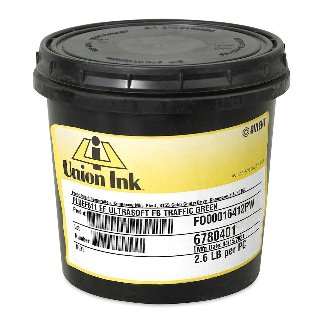 Open in modal - Union Ultrasoft Plastisol Liberty Series Ink - Quart, Traffic Green