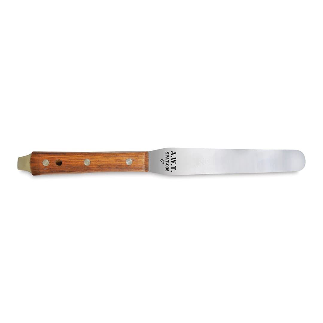 Open in modal - Stainless Steel Ink Spatula - 1" x 6"
