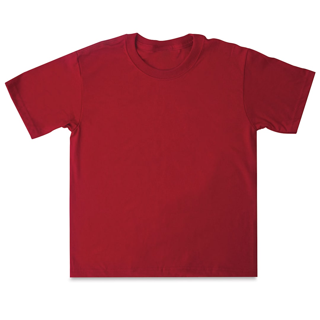 Open in modal - First Quality 50/50 T-Shirts, Youth Sizes - Red Medium (10-12)