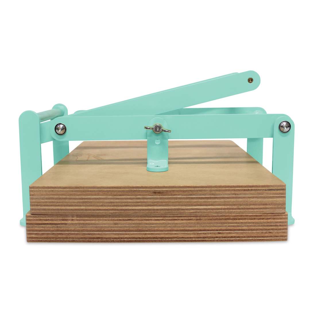 Open in modal - Woodzilla Hand Lino Press - Mint, 11-3/4" x 16-1/2"