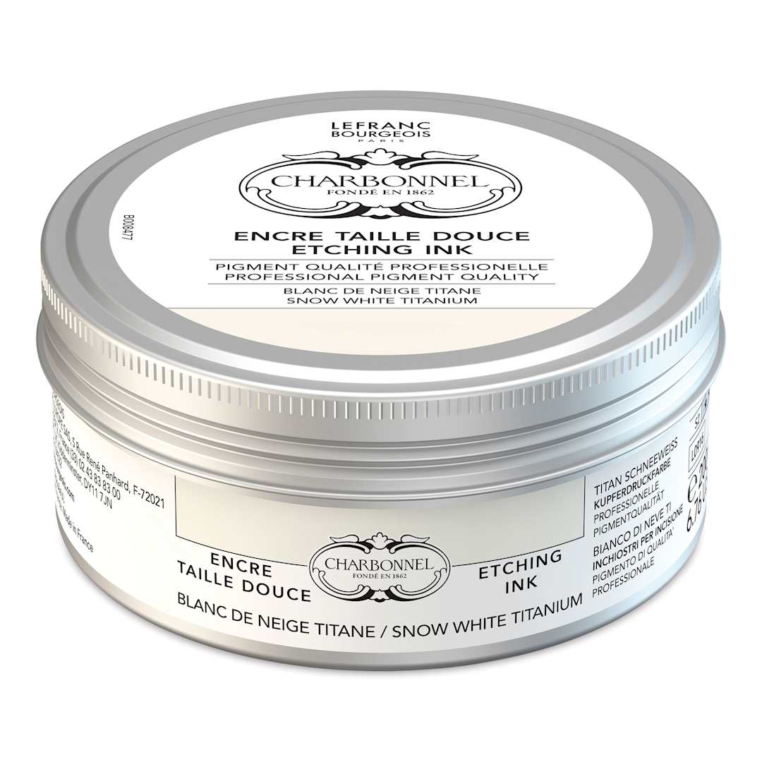 Open in modal - Charbonnel Etching Ink - Snow White Titanium, 200 ml