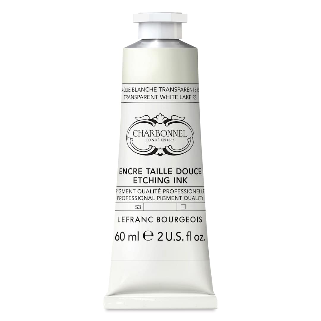 Open in modal - Charbonnel Etching Ink - Transparent Lake White, 60 ml