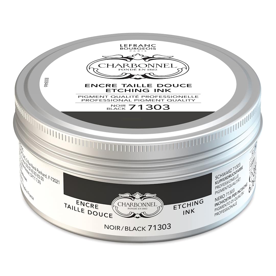 Open in modal - Charbonnel Etching Ink - Black 71303, 200 ml