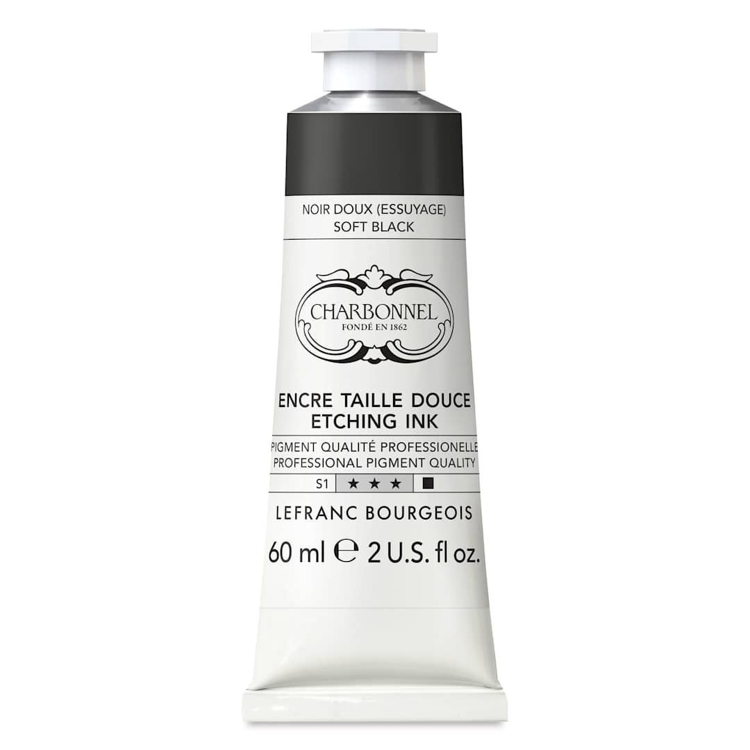 Open in modal - Charbonnel Etching Ink - Soft Black, 60 ml