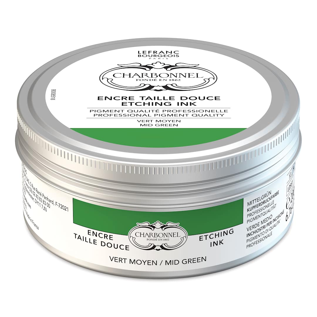 Open in modal - Charbonnel Etching Ink - Medium Green, 200 ml