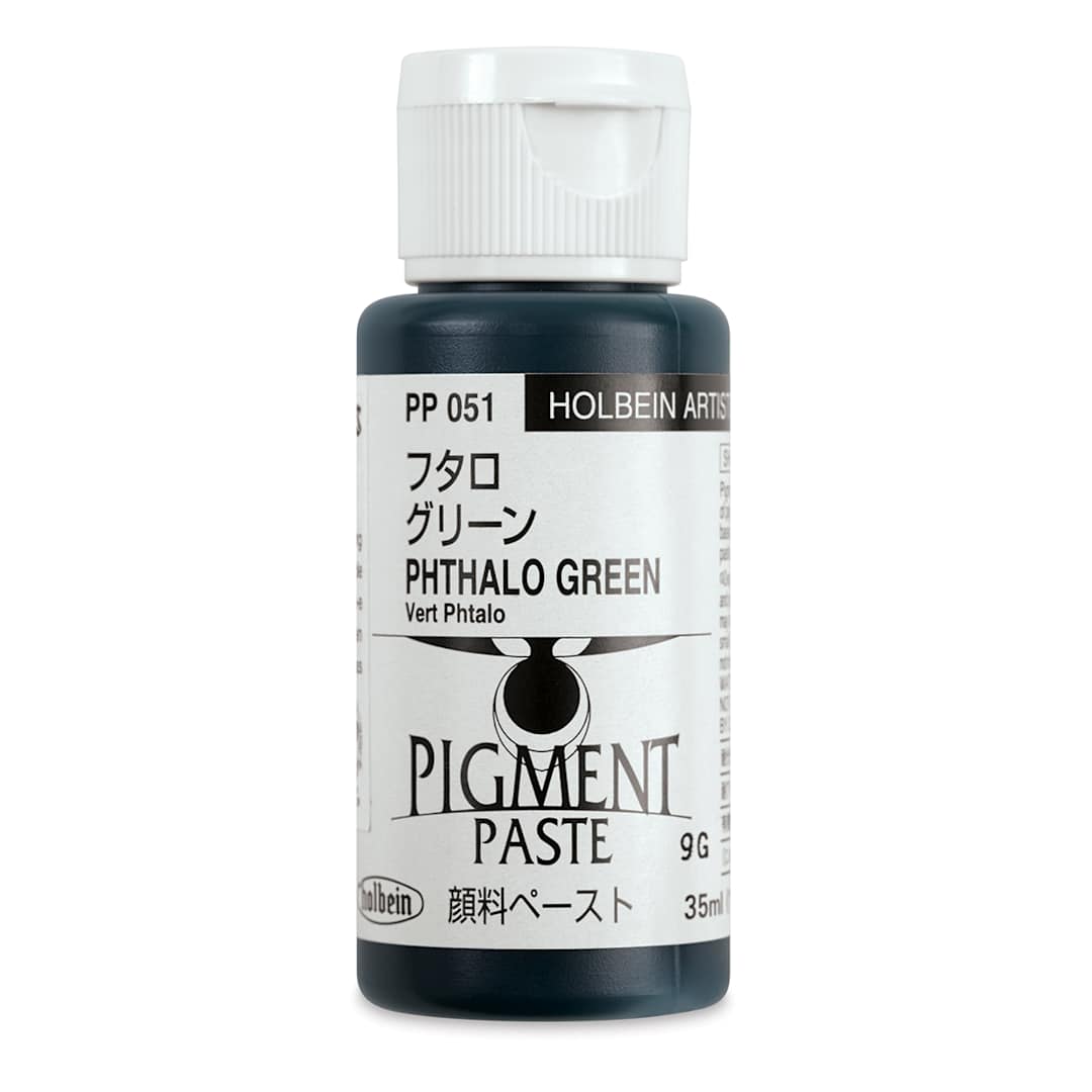 Open in modal - Holbein Tosai Pigment Paste - Phthalo Green, 35 ml