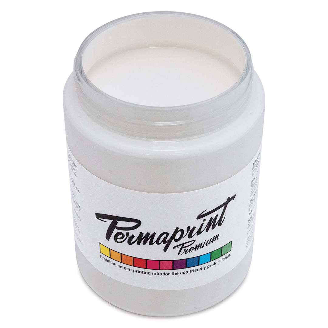Open in modal - Permaprint Premium Screen Ink - Aquatone White, 300 ml