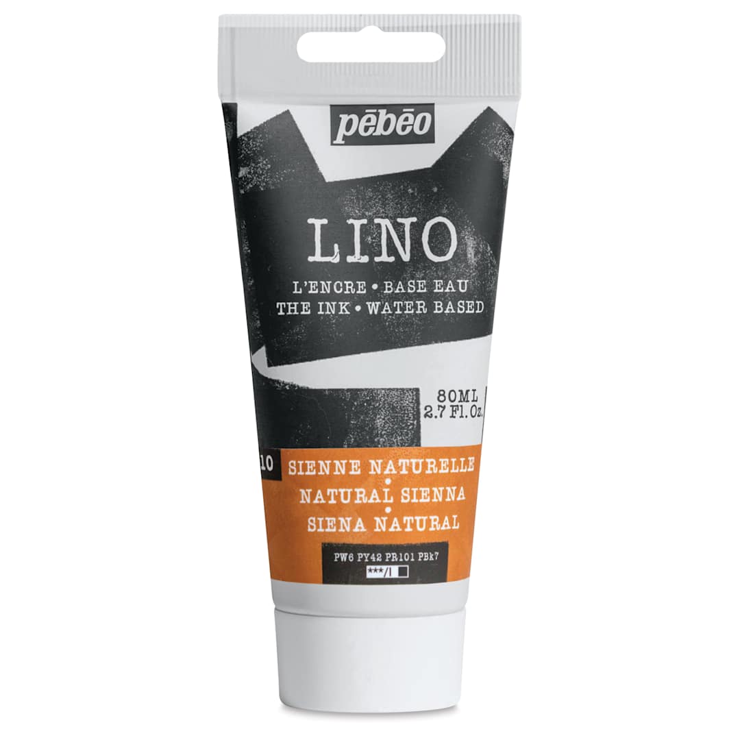 Open in modal - Pebeo Lino Ink - Natural Sienna, 80 ml Tube