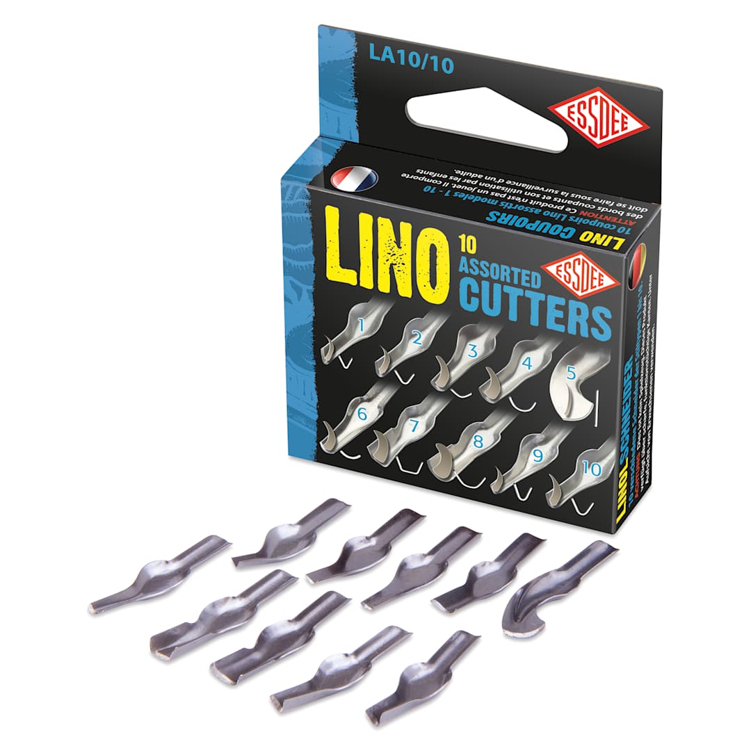 Open in modal - Essdee Lino Cutter Blades - #1 - #10, Pkg of 10