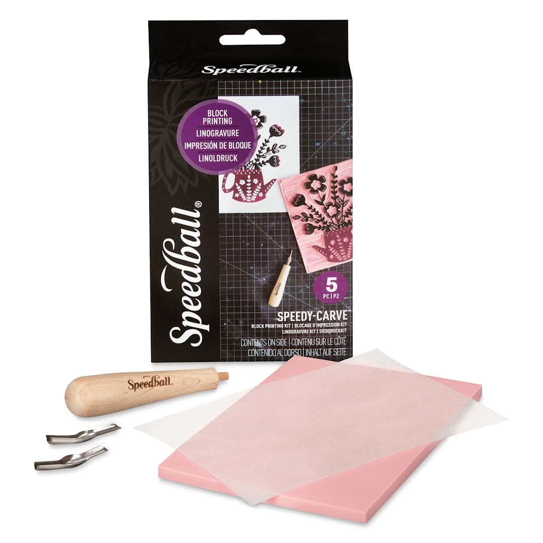 Open in modal - Speedball Speedy-Carve Basic Kit - with packaging
