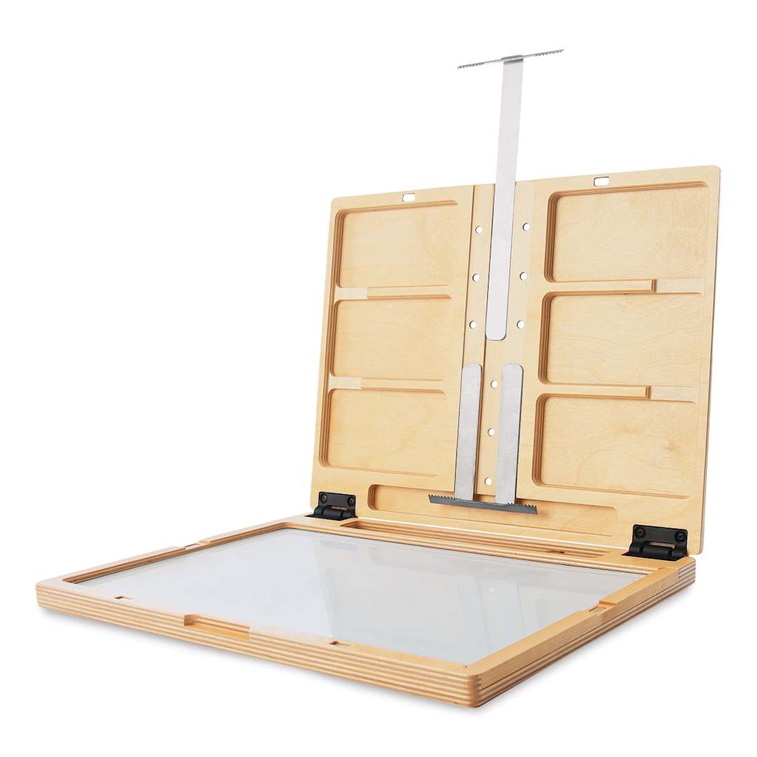 Open in modal - New Wave u.go Plein Air Anywhere Pochade - Large 11" x 14" Easel Prompted Up