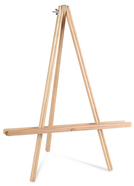 Open in modal - American Easel Economy Table Easel - Angled view of Easel
