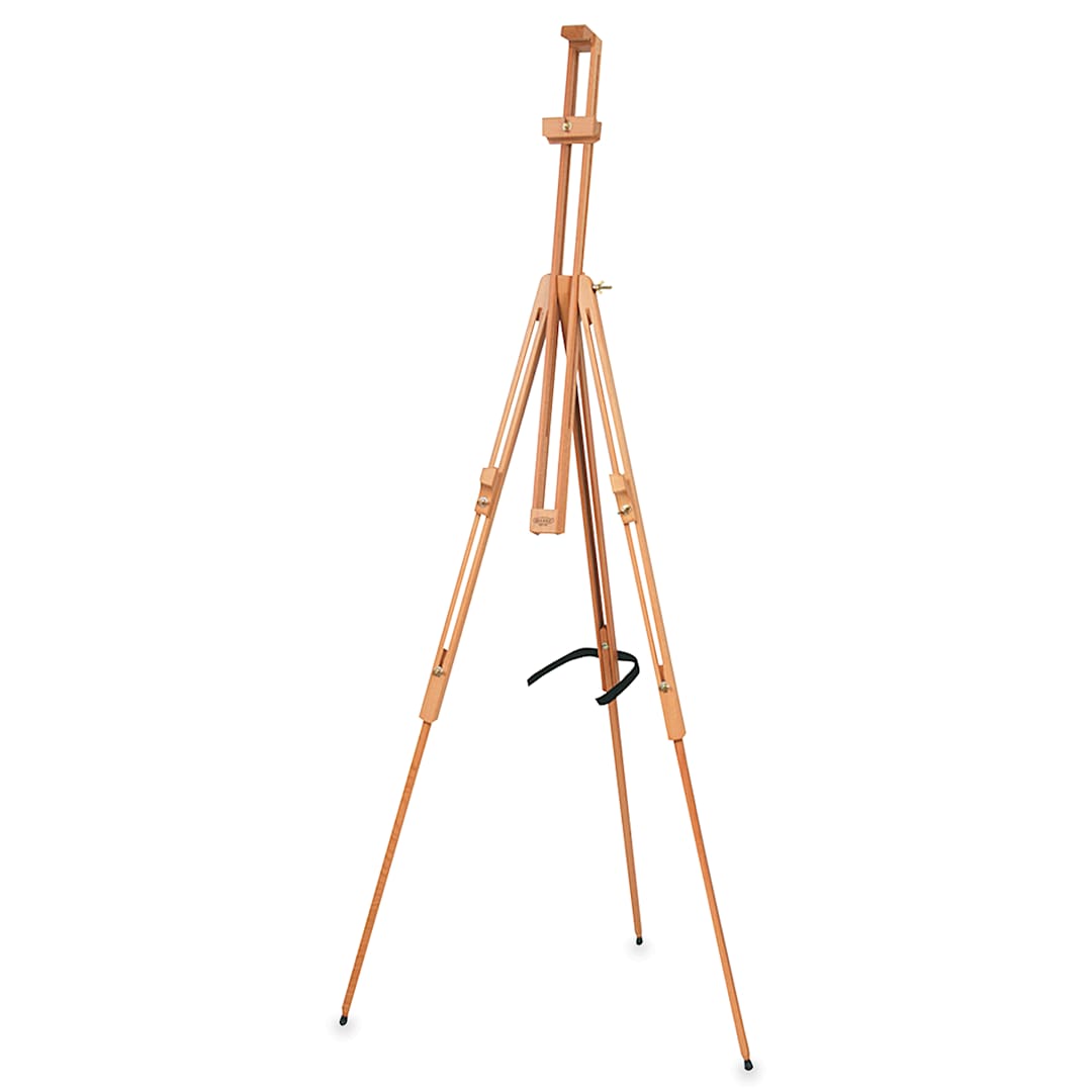 Open in modal - Mabef Value Folding Field Easel - Angled view of Standing Easel
