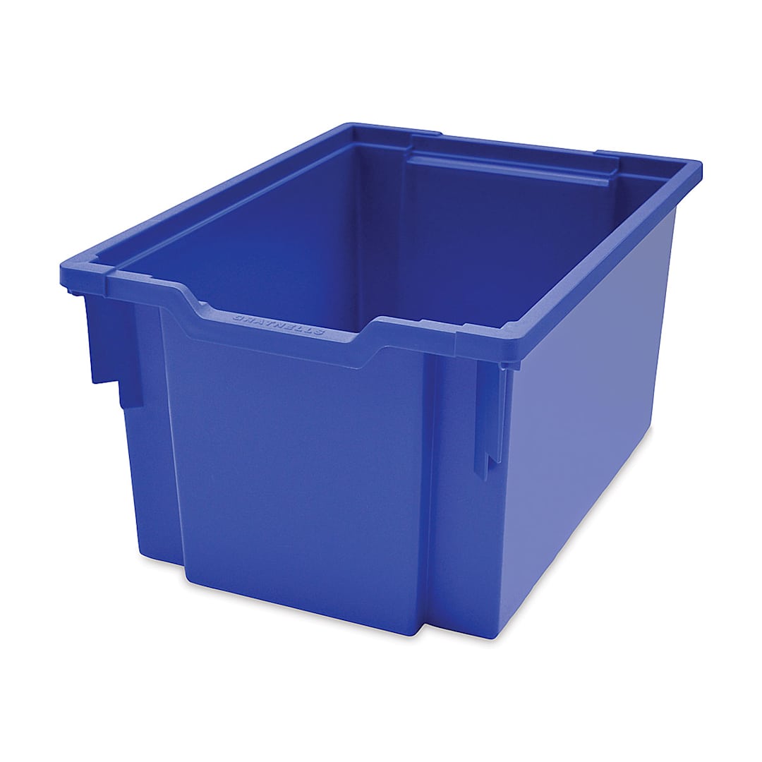 Open in modal - Gratnells Trays and Accessories - Extra Deep Trays F25, Pkg of 6, Royal Blue