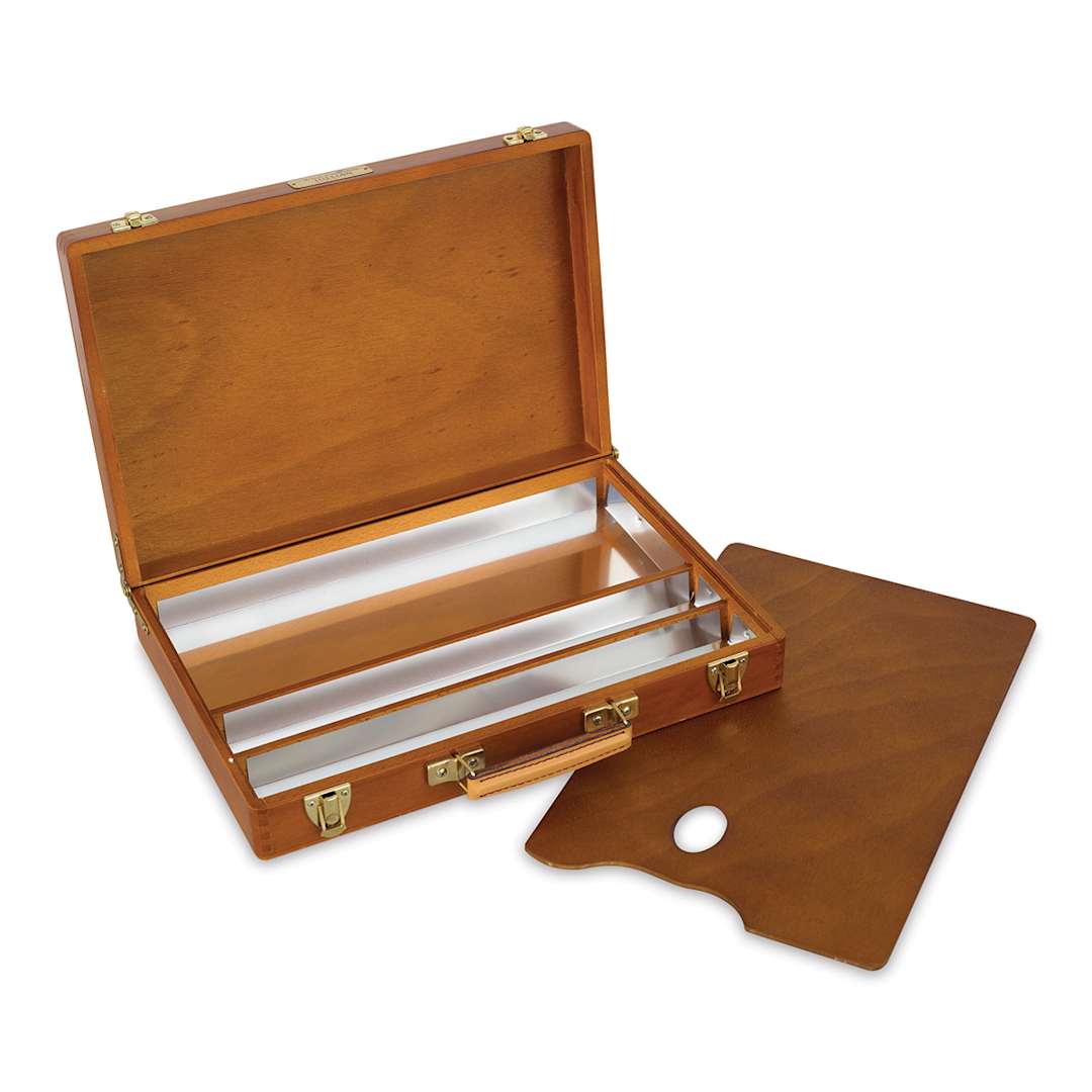 artist paint case tackle box SFYBYHEART Acrylic Storage, Craft Organizer, Art Supply Organizer, Art Tote Bags, Paints Brush Holder for Apple Barrel Acrylic Painting, Palette Board You can begin drawing and painting as soon as you open the box Hand-painted tackle box DIY gift